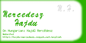 mercedesz hajdu business card